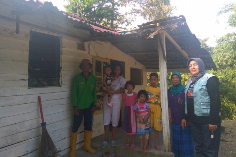Rumah Delfi Amri yang segera direhab oleh Pemkot Padang Panjang